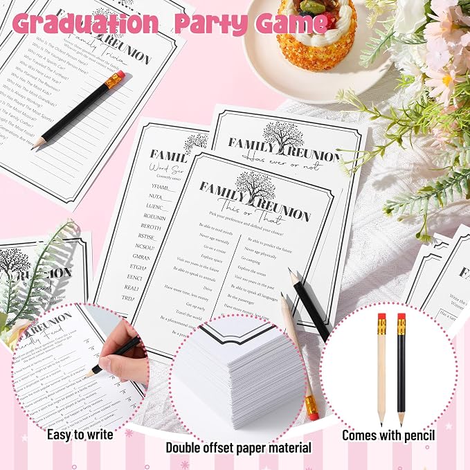 217 Pcs Family Party Bingo Games and Fun Activities Family Gathering Sleepover Question Card Set Game for Adults Games Indoors, Sleepover Activity Supplies