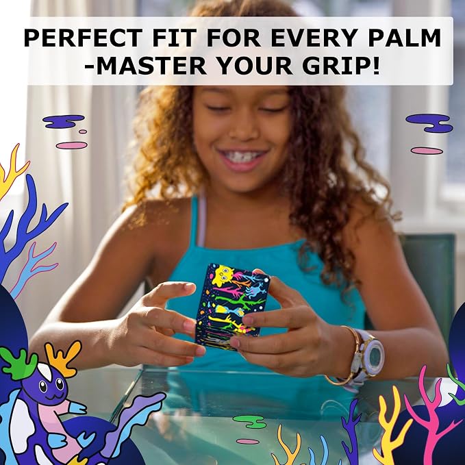 Shashibo Sensory Fidget Toy for Adults & Kids, Stress Relief Fidget Toy for Adults, Teens & Kids, Cool Fidget Toys for Desk, Classroom Must Have, Sensory Shape Shifting Cube, 100+ Possible Shapes