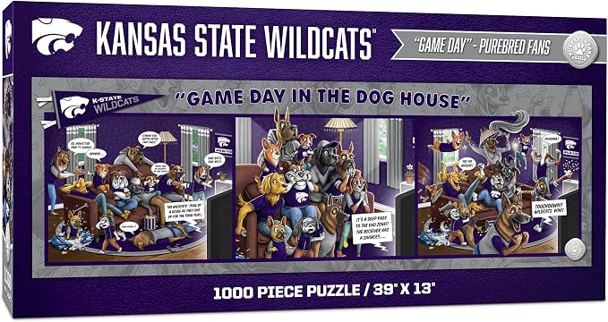 YouTheFan NCAA Game Day in The Dog House - 1000pc Puzzle