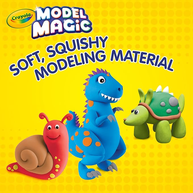 Crayola Model Magic - Bisque (4 oz), Modeling Clay Alternative, At Home Crafts For Kids, Gifts