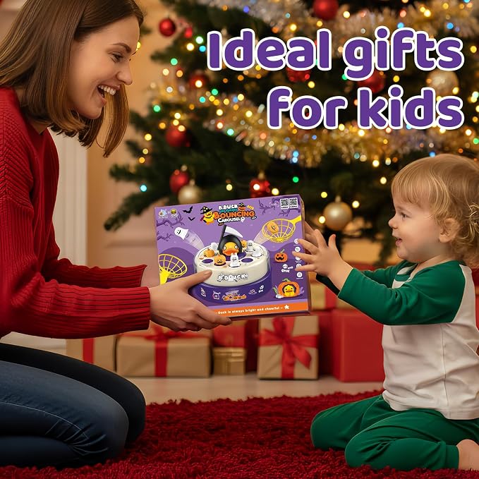 BLF FUN B.Duck Games for Kids 4-6, Bounce and Catch Duck Toys for Toddlers 3-5, Kids Family Board Game, Christmas Birthday Easter Gifts for Boys and Girls 5-7