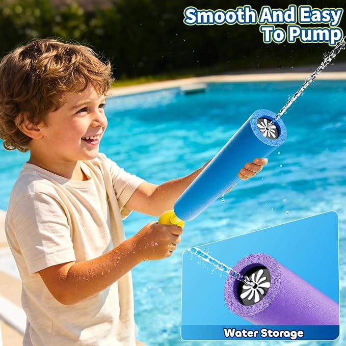 12 Pack Water Squirt Toys for Kids Age 1-3 4-8-12, Toddlers Squirter Toy, Swimming Pool Games Playset, Sensory Beach Outdoor Activity, Water Spraying for Boys Girls Birthday Gifts 3 4 5 6 7 8