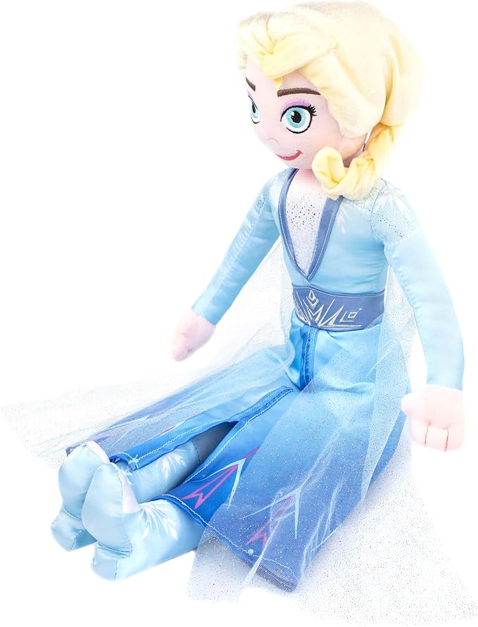 Jay Franco Plush Pillow Buddy Super Soft Polyester Microfiber | Disney Frozen 2 Elsa 25 inch (Official Disney Product)
