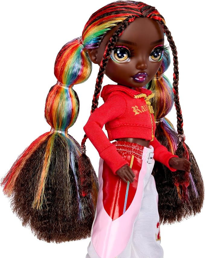 Rainbow High Jr. High Bestie Babysitters – Iris Bow, 9” Fashion Doll