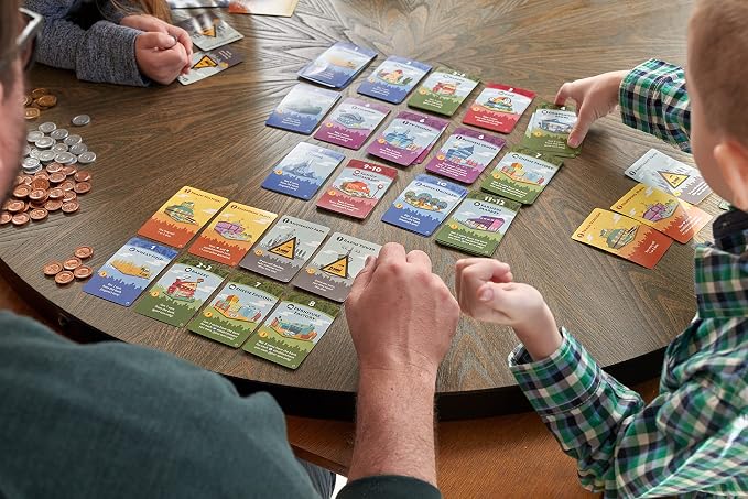 Machi Koro Board Game The Ultimate City-Building Game! Fast-Paced Dice Rolling Strategy Game for Kids and Adults, Ages 8+, 2-4 Players, 30 Minute Playtime, Made by Pandasaurus Games