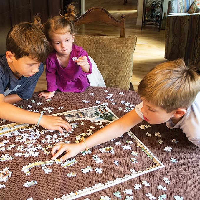 Boston City Map Jigsaw Puzzle – 1000 Pieces, Hand-Drawn Artwork, Educational Family Puzzle, Includes Poster – 19.8” x 26.4”