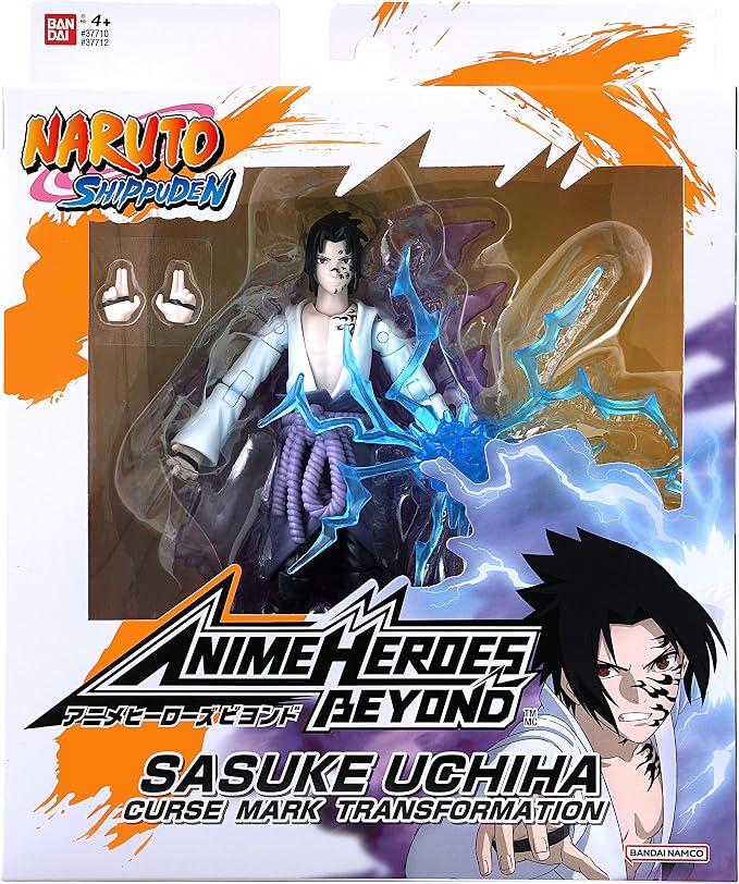 ANIME HEROES Beyond - Naruto - Sasuke Uchiha Curse Mark Transformation Action Figure