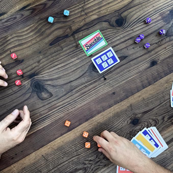 Swooble by Dizzy Hill Games – Fast-Paced Card & Dice Game for Kids, Teens & Adults | Family Party Game Night | Ages 8+, 2+ Players |Simultaneous Play | Quick Fun in 10 Minutes or Less