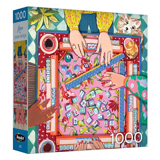 RoseArt - Hobby Haven - Modern Mahjong - 1000 Piece Jigsaw Puzzle for Adults