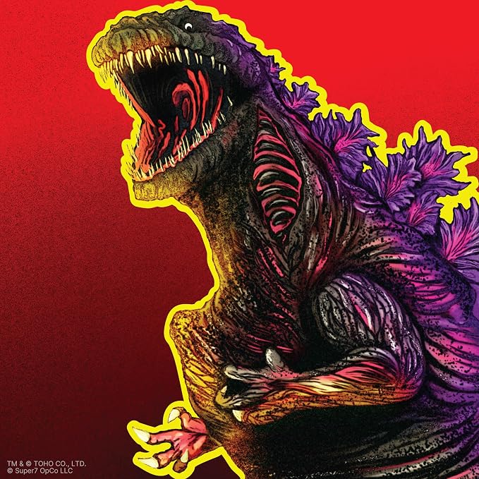 Super7 Reaction Figure Toho Shin Godzilla '16-3.75" Toho Godzilla Action Figure - Classic Monster Movie Collectibles and Retro Toys