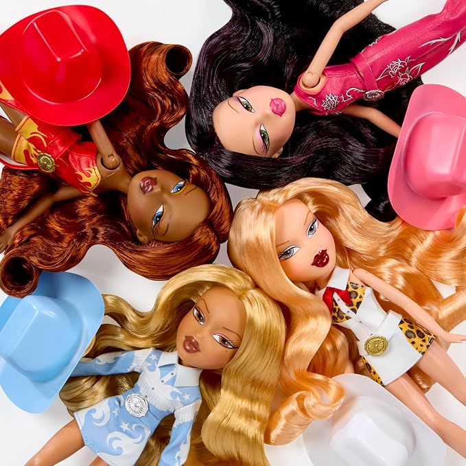 Bratz Sassy Stampede Jade Fashion Doll with Accessories: Western, Cowgirl Style Clothes & Accessory Pieces