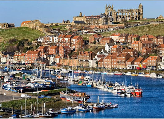 Jigsaw Puzzles for Adults 1000 Pieces, Whitby Interlock Perfectly Letter on Back No Dust, Home Decor Birthday Party Toy for Men Women Elders Seniors (27.5"x19.6"), 1:1 Poster