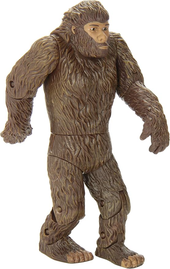 Archie Mcphee Bigfoot Action Figure Brown, Standard