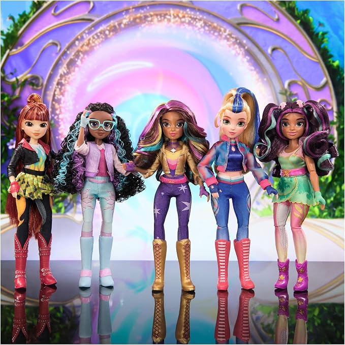 Unicorn Academy, Layla Doll with 5 Accessories, 9.5”, Dolls & Unicorn Toys for Girls Ages 4 and up