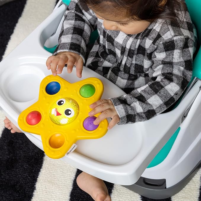 Baby Einstein Ocean Explorers Pop & Glow Starfish Light Up Sensory Popper Toy, for Babies Ages 6 Months and up (Pack of 5)