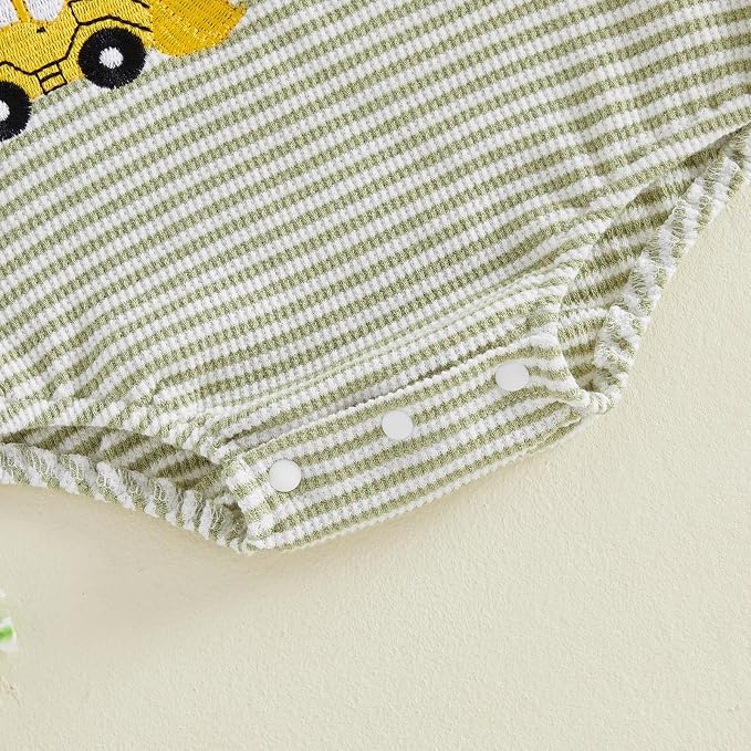 Kavousa Baby Boy Clothes Summer Baby Boy Bubble Romper Short Sleeve Jumpsuit One Piece Outfit Newborn Infant Clothing