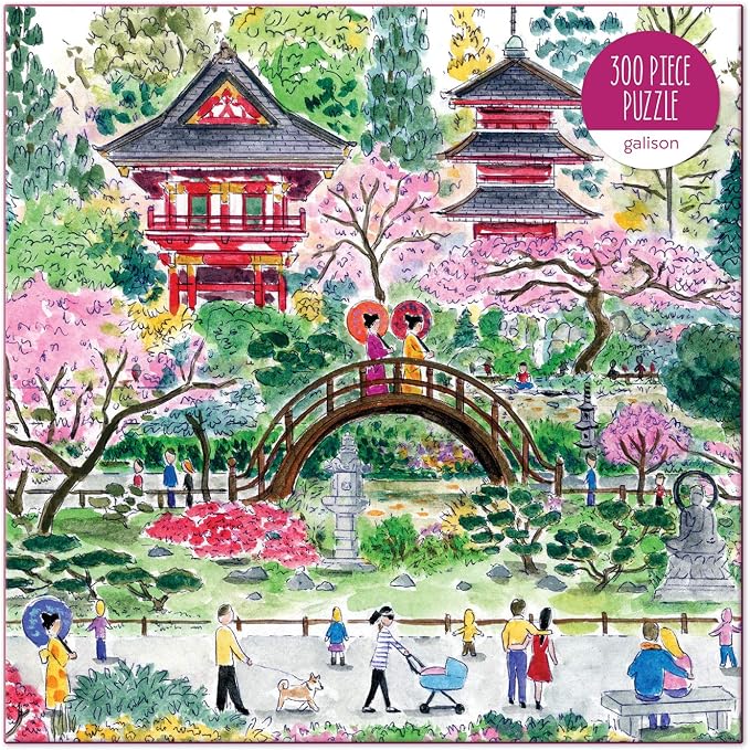 Galison, Puzzle Michael South Japanese Tea Garden 300 Piece