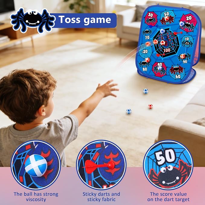 Animal Bean Bag Toss Game Toy Outdoor Toss Game, Family Party Party Supplies for Kids, Gift for Boys Birthday or Christmas for Toddlers Ages 3 4 5 6 Year Old