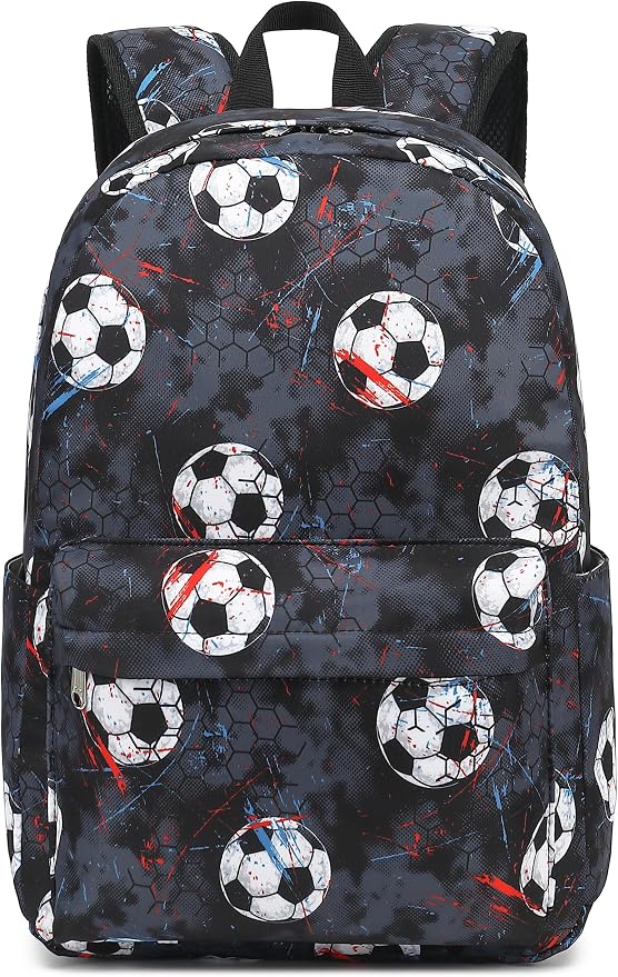 CAMTOP Preschool Backpack for Kids Boys Soccer Backpack Toddler Kindergarten School Bookbags for Age 3-8