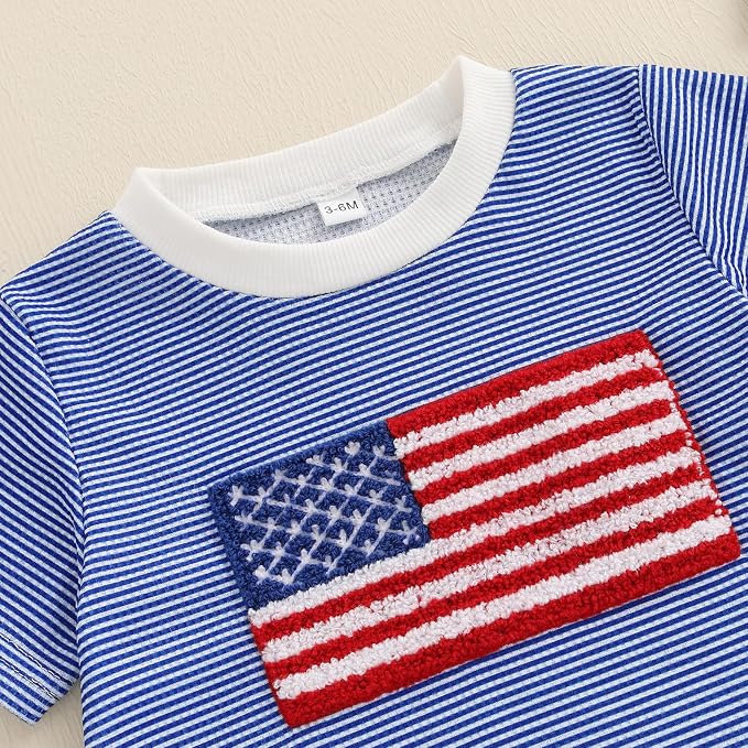 Kavousa Baby Boy Clothes Summer Baby Boy Bubble Romper Short Sleeve Jumpsuit One Piece Outfit Newborn Infant Clothing