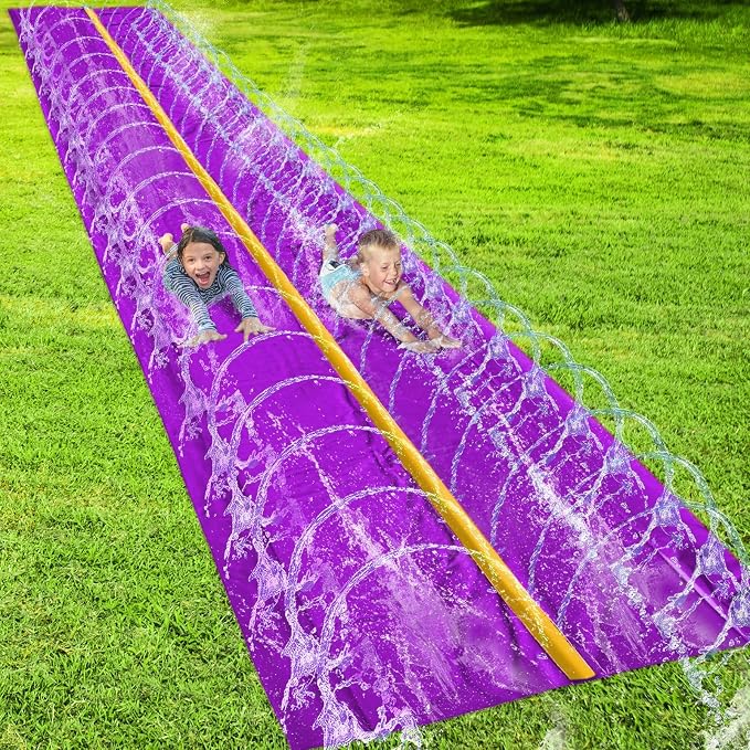 Stargo 18 x 5 ft - Slip and Slide, Water Slides for Kid - Backyard waterslide for Kids, Outdoor Fun Summer Water Toys, Water Activities for Kids and Adults for Backyard Fun, Ages 4-8, 5, 6, 7, 8-12 +