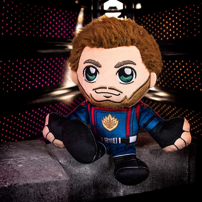 Bleacher Creatures Marvel Star-Lord 8" Kuricha Sitting Plush- Soft Chibi Inspired Toy