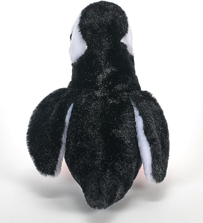 The Petting Zoo Puffin Stuffed Animal Plushie, Gifts for Kids, Wild Onez Babiez Sealife Animals, Puffin Plush Toy 6 Inches
