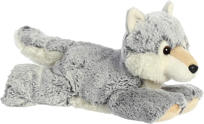 Aurora® Adorable Flopsie™ Winter Wolf™ Stuffed Animal - Used to Create Imaginative Play Adventures - Perfect for Birthdays, Kids and Adults, All Ages - Gray 11.5 Inches