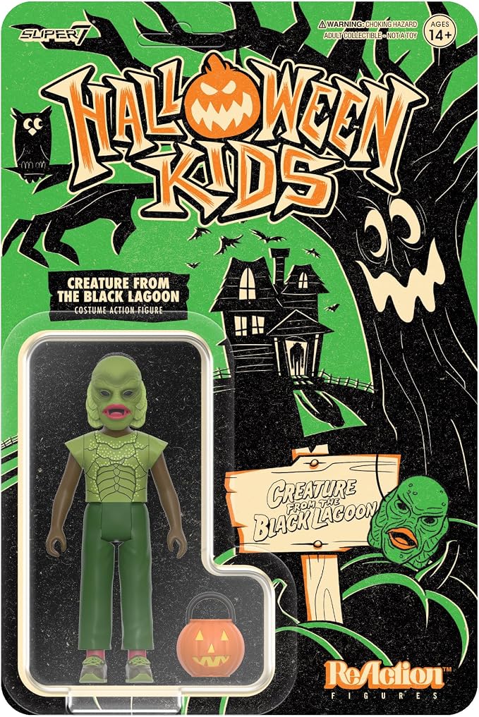 Super7 Halloween Kids Universal Monsters Creature from the Black Lagoon Girl - 3.75" Universal Monsters Movies Action Figure Classic Movie Collectibles