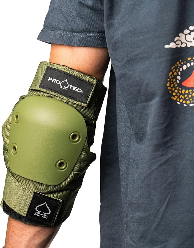 Pro-Tec Street 3-Pack Pad Set - Protective Gear for Skateboarding, Roller Skating, Scooter, Bicycling
