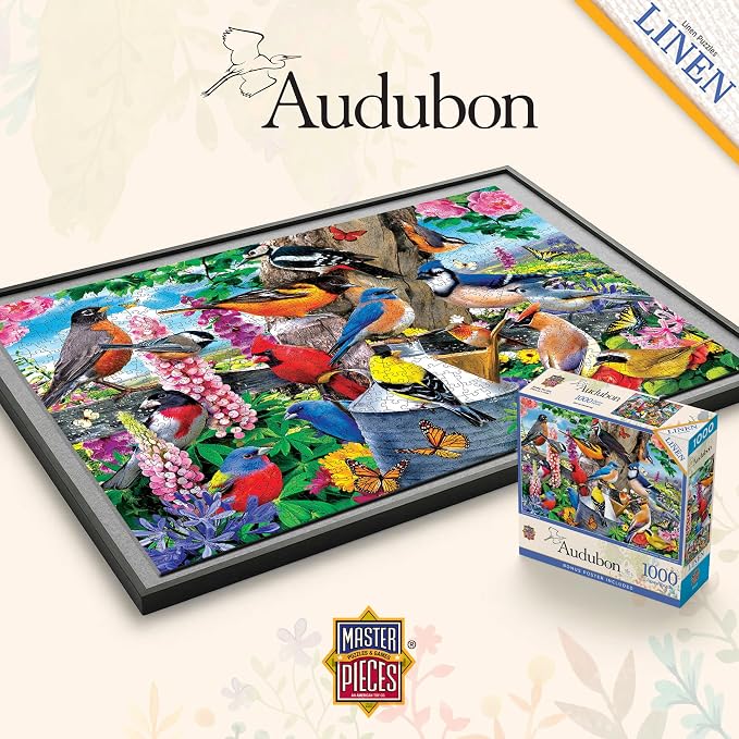 MasterPieces 1000 Piece Jigsaw Puzzle for Adults, Family, Or Youth - Spring Gathering - 19.25"x26.75"