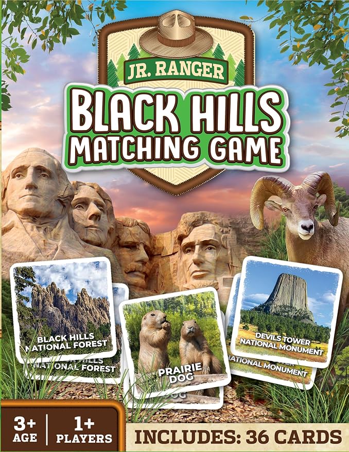 Masterpieces Jr Ranger - Black Hills Matching Game
