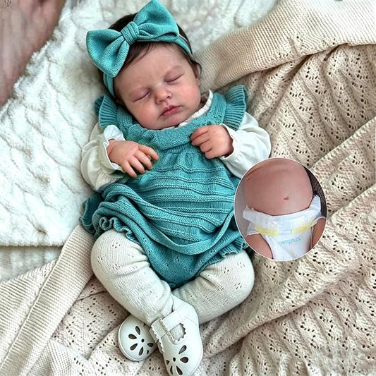 Zero Pam Reborn Baby Dolls-20 in Reborn Baby Dolls Full Body Girls, Real Life Reborns Dolls, Realistic Babys Doll with Accessories