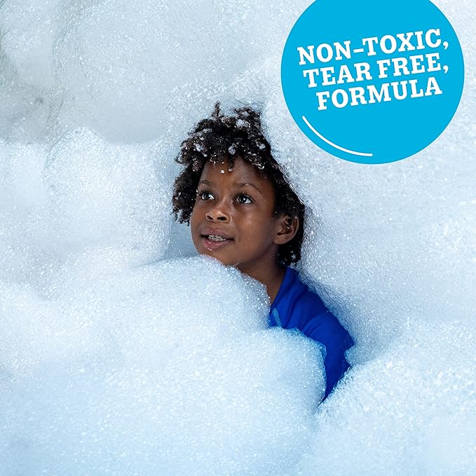Little Kids Fom Mania Fomalanche Foam Machine| Non Toxic Kid Powered Foam Line|Bonus 21oz of Foam Concentrate to Make tons of Foam|Machine for Parties, Birthdays, Outdoor Fun, Blue