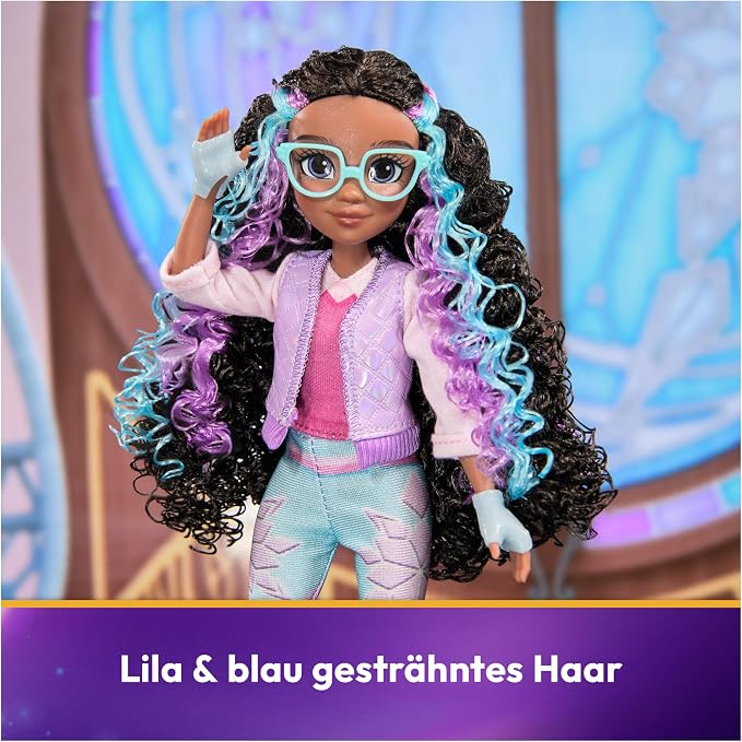 Unicorn Academy, Layla Doll with 5 Accessories, 9.5”, Dolls & Unicorn Toys for Girls Ages 4 and up