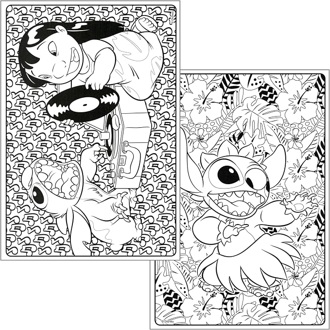 Bendon Lilo & Stitch Advanced Coloring Book with Lilo and Stitch Stickers, Coloring Book, and More