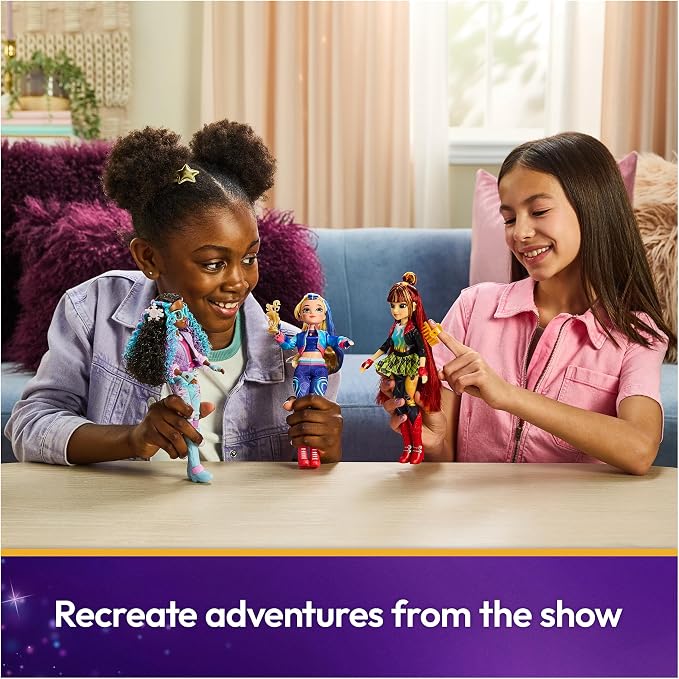 Unicorn Academy, Power of Friendship Layla with Book & 5 Fashion Accessories, 9.5”, Dolls & Unicorn Toys for Girls Ages 4 and up