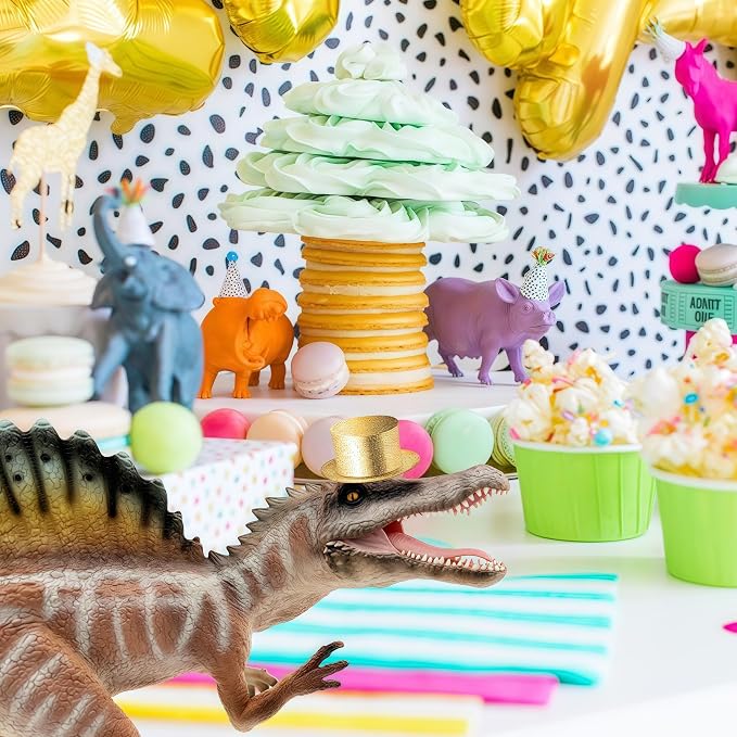 Gemini&Genius Spinosaurus Action Figure with Moveable Jaw, Dinosaur Toy for Kids, Early Science Dino Education, Collectible Display Toy and Creative Gift for The Dino Lovers