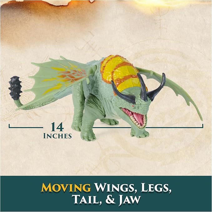 Dreamworks Dragons, How to Train Your Dragon, Rumblehorn & Stoick, Viking Duo Action Figures, Kids Toys for Boys Ages 4 and up