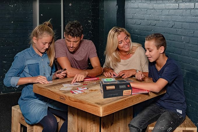 Escape Room The Game, Family Edition - with 3 Exciting Jungle Escape Rooms | Solve The Mystery Board Game for Family, Kids & Teens