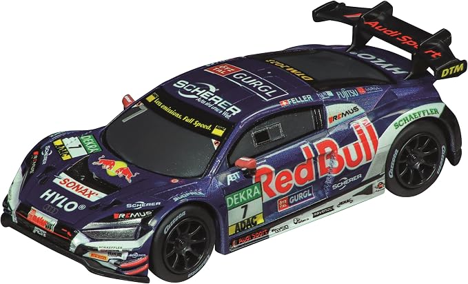 Carrera GO DTM Speed Giants Slot Car Race Track Set – Loop Racing | Electric slot car track, DTM racing toy for kids 6+, features loops, banked curves, flyover and lap counter, ~29-ft track