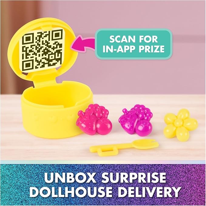 Gabby's Dollhouse: The Movie, Garden Story Set, Pandy Paws & Kitty Gnome Figures and 9 Dollhouse Accessories, Kids Toys for Girls & Boys Ages 3 and Up