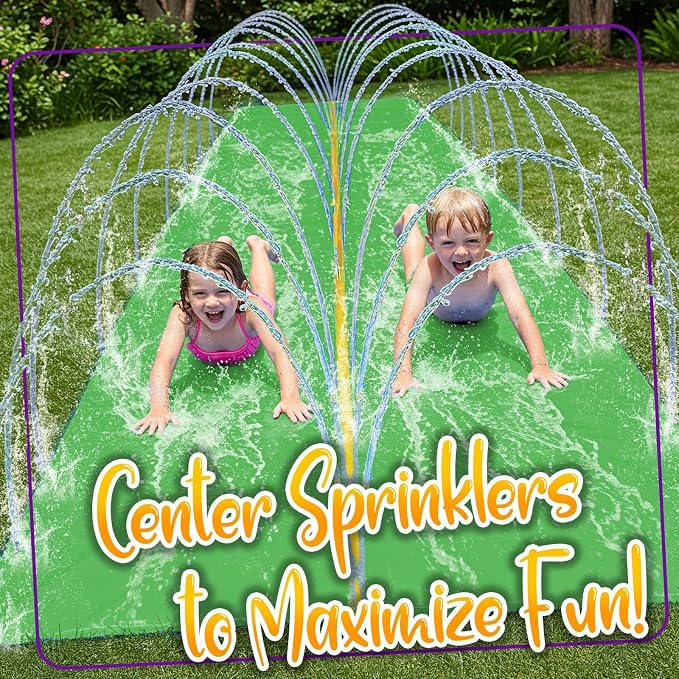 Stargo 18 x 5 ft - Slip Splash and Slide, Water Slides for Kids - Backyard waterslide for Kid Outdoor Fun Summer Water Toys, Water Activities for Kids and adults for backyard fun, Ages 4-8, 5 6 7 8-12