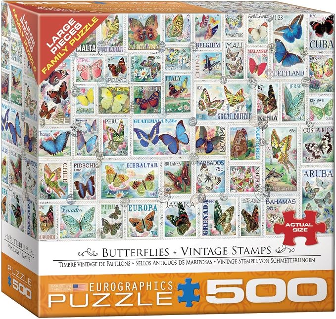 Butterflies - Vintage Stamps
