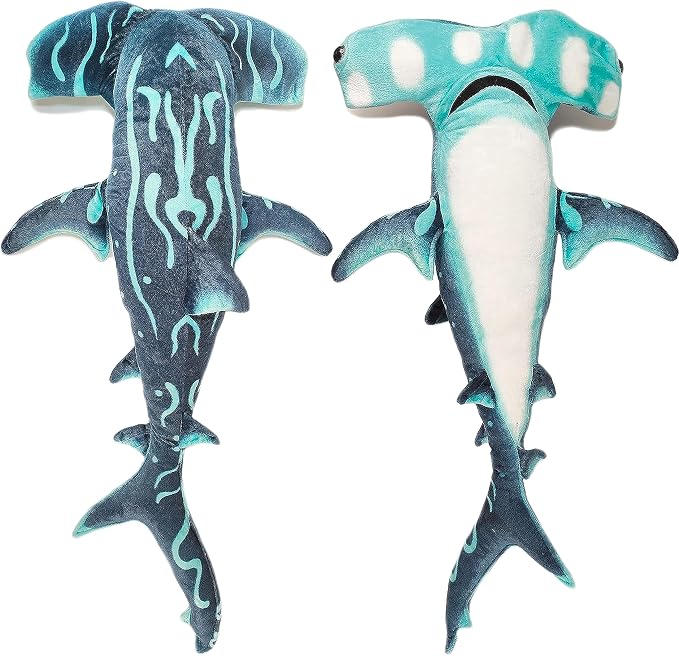 40 inch Hammerhead Shark Stuffed Animal - Giant Shark Plush Toy