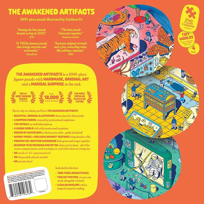 The Awakened Artifacts • 1000-Piece Jigsaw Puzzle from The Magic Puzzle Company • Series Four