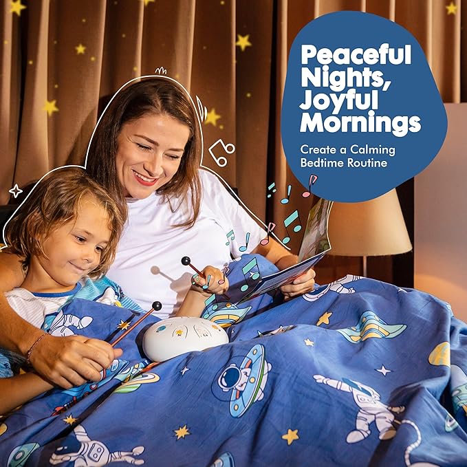 Sounds Of Silence Steel Tongue Drum - Bedtime Story and Drum - Dylan's Dream Drum Musical Gift for Children - Tongue Drum for Kids - Calming Drum, DDD-01