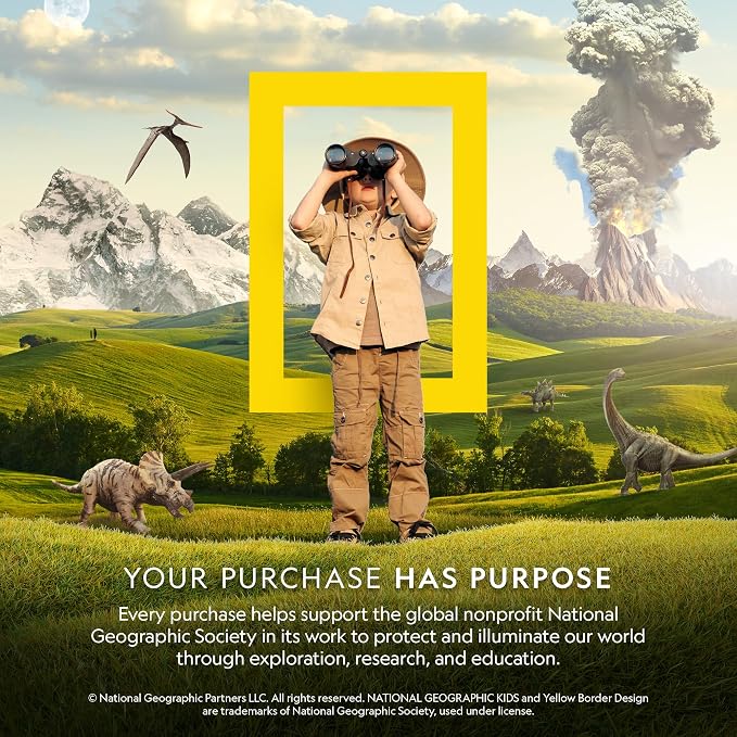 National Geographic Rocket Launcher Science Kit - Motorized Air Rocket Toy with Patented Design, Launch up to 200 Feet, Outdoor Kids Toys & Model Rockets, Gifts for Kids Ages 8-12, Space Toys