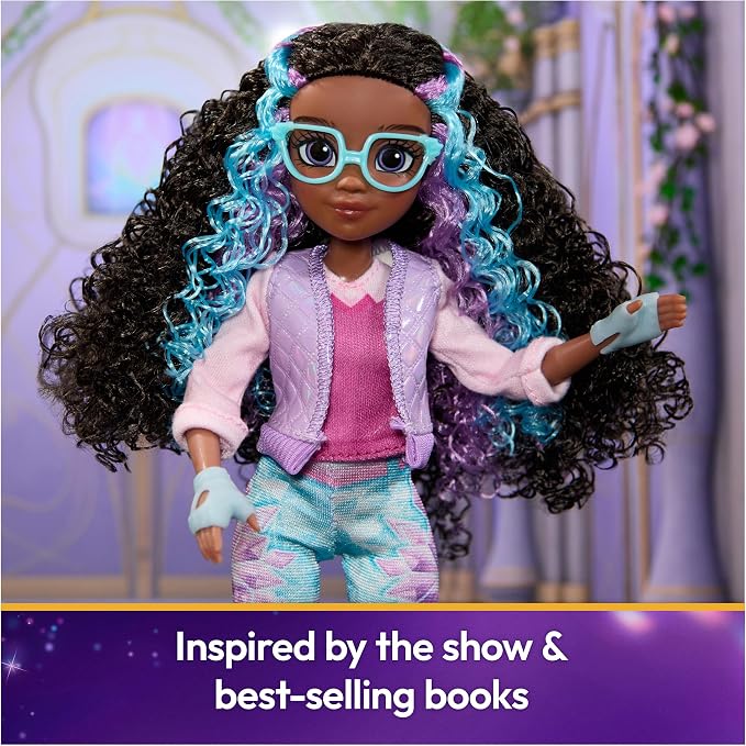 Unicorn Academy, Power of Friendship Layla with Book & 5 Fashion Accessories, 9.5”, Dolls & Unicorn Toys for Girls Ages 4 and up