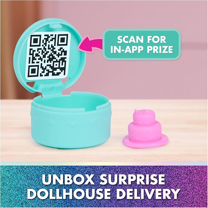 Gabby's Dollhouse: The Movie, Cakey's Sprinkle Cake-Tastic Kitchen, Toy Figure, & Dollhouse Accessories, Kids Toys for Girls & Boys Ages 3 and Up
